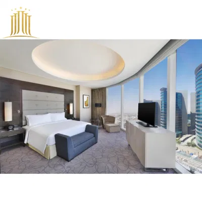 Hotel 5 Estrellas chinas de proveedor de muebles de madera personalizado de lujo comercial moderna juego de muebles de dormitorio
