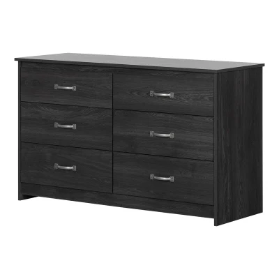  Personalización rústica Casa dormitorio Mobiliario conjunto tocador Maquillaje Mesa dormitorio 6 cajones MDF Dresser maquillaje