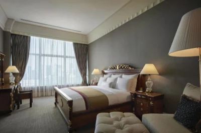 Estilo del sudeste asiático Proyecto Hilton Hotel Rey muebles Dormitorio Juegos de 5 Estrellas