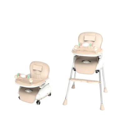  Silla de comedor para bebés, silla plegable multifuncional para niños, silla portátil para bebés