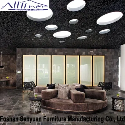 Hilton Hotel buffet Restaurante Sofa Muebles Mayoristas Personalización