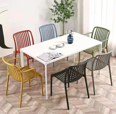 Muebles modernos de sala de estar comedor conjunto de mesa