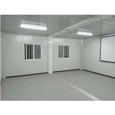 Flatpack Indonesia temporal de la casa de paneles sándwich EPS prefabricados Grecia