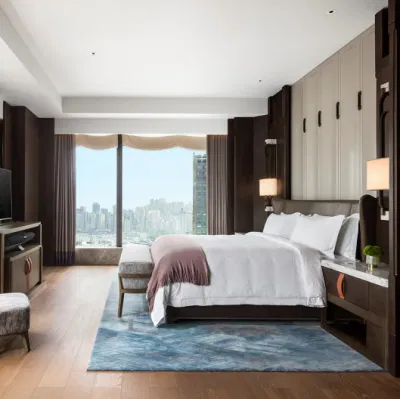  Venta caliente moderno y lujoso Hotel de diseño conjunto de Muebles de Dormitorio Completo
