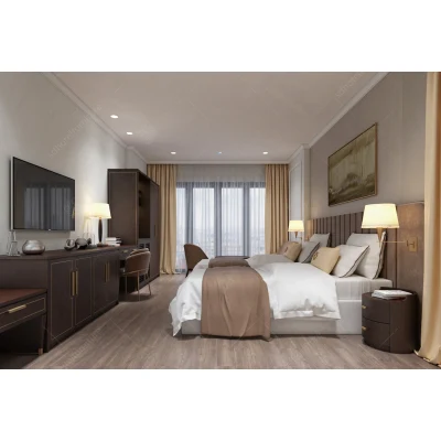 Vietnam presupuesto económico Hotel Boutique Proyecto Muebles de dormitorio con un moderno diseño de sala