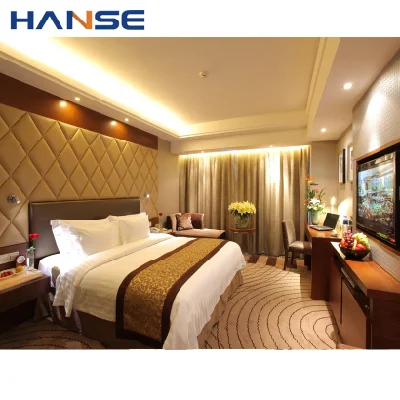 Marriott Hotel High Class Hotel de lujo de madera clara de roble Muebles para Hotel Project