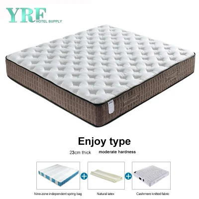 Mejor calidad de colchón de espuma para cama King de muebles chinos de primavera para el dormitorio del hogar.