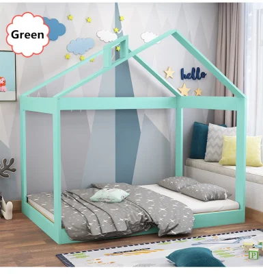 OEM ODM de madera personalizados disponibles resistente a los niños House Bed Niño Muebles de Dormitorio