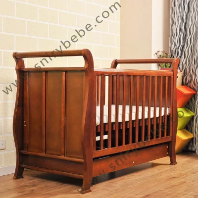 Modern Wooden Baby Cot 0-4 años Hospital Harvey Norman altura