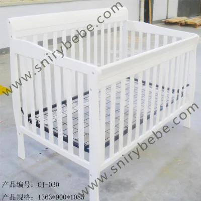 Modern Wooden Baby Cot 0-4 años Hospital Harvey Norman altura