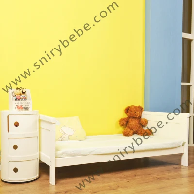 Modern Wooden Baby Cot 0-4 años Hospital Harvey Norman altura