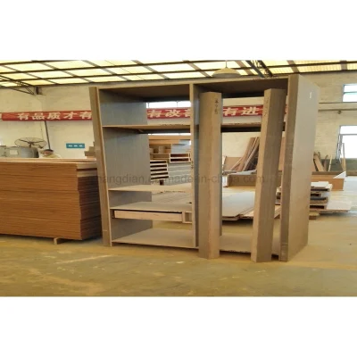  Hotel Muebles de Dormitorio Armario de madera de cerezo con Mini Bar (SW-02)