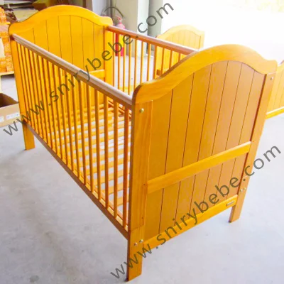 Modern Wooden Baby Cot 0-4 años Hospital Harvey Norman altura