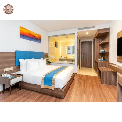 Económico Mobiliario de Hotel 3 Star dormitorio conjunto completo para la venta