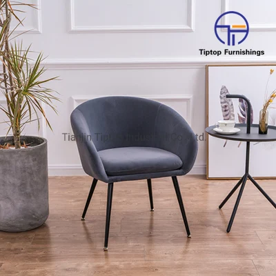  Restaurante moderno silla de respaldo de terciopelo silla taburete de bar restaurante Chaise dormitorio estilo nórdico maquillaje vestir silla Art Decó