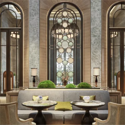Hilton Hotel Project moderno 5 Star Hotel Room Mobiliario