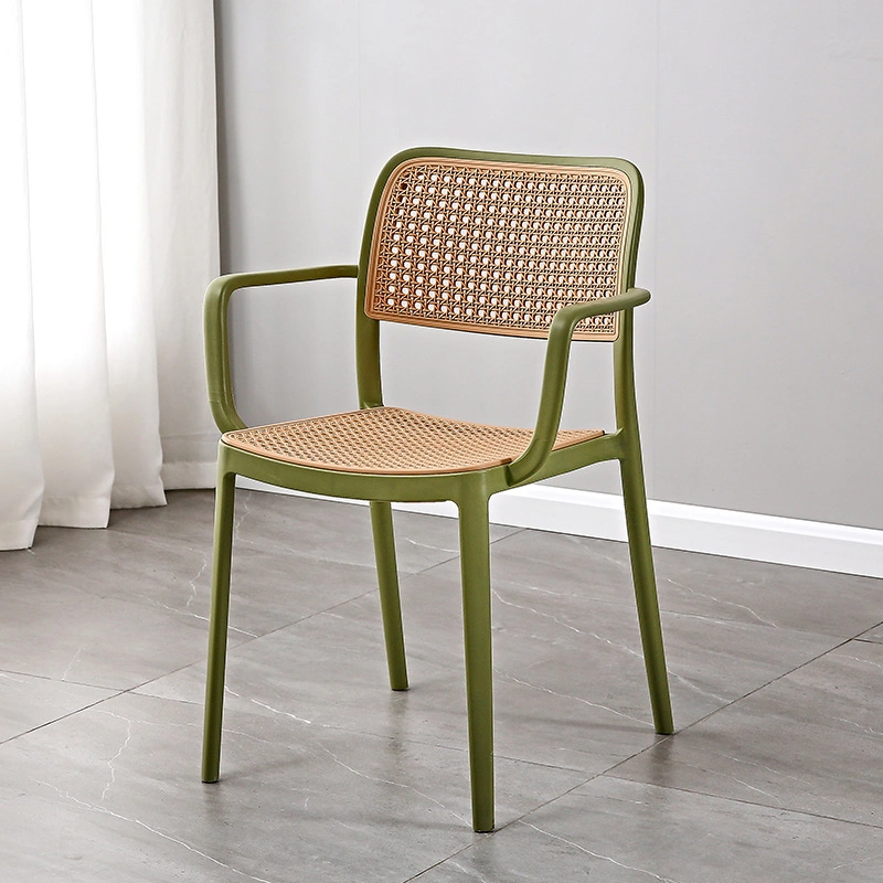 Wholesale Modern Furniture Restaurant Armchair Living Room Stools Outdoor Plastic Dining Chair