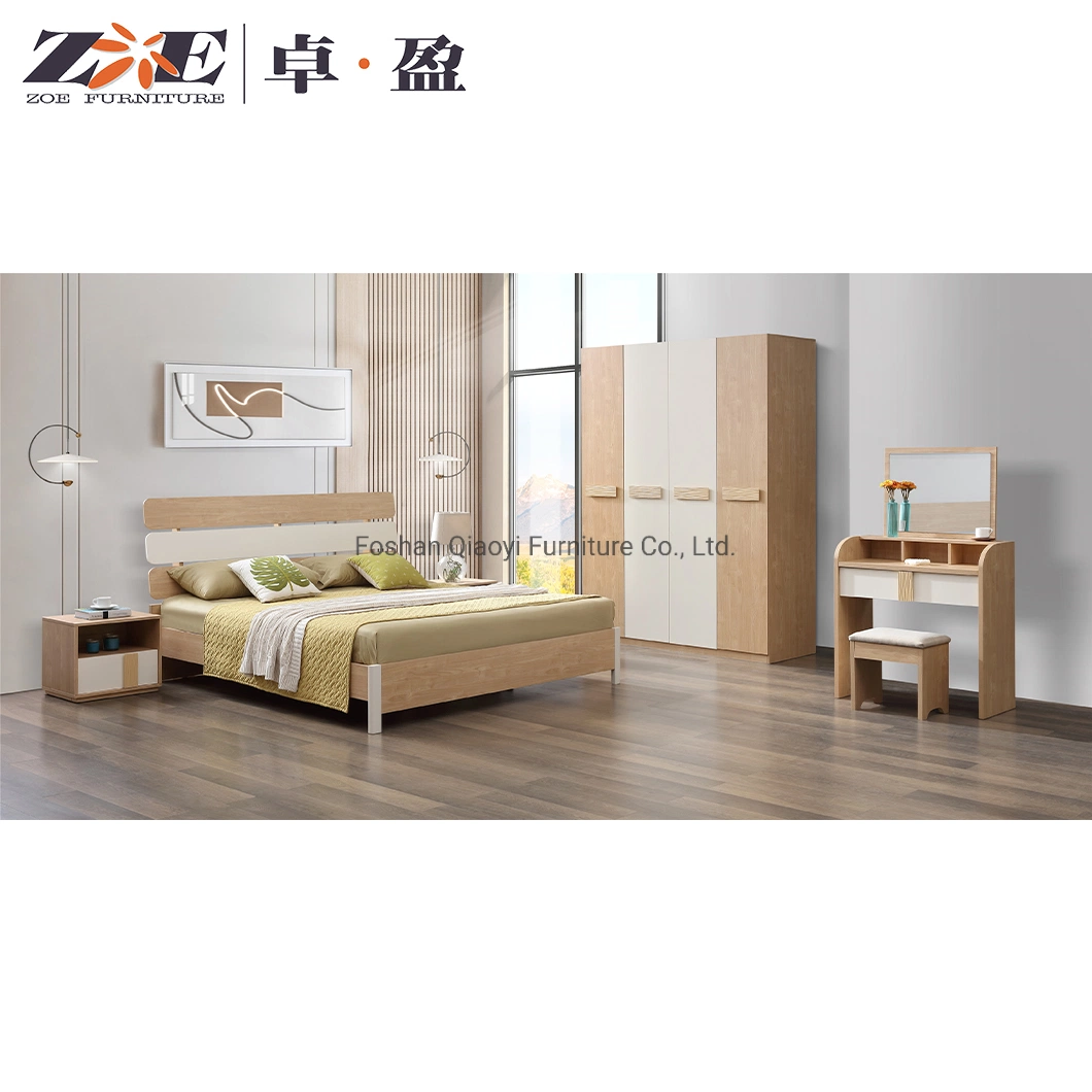 Upholstered Beds Collection Bedroom Furniture with King Size Bed Dresser Mirror Chest and Nightstand