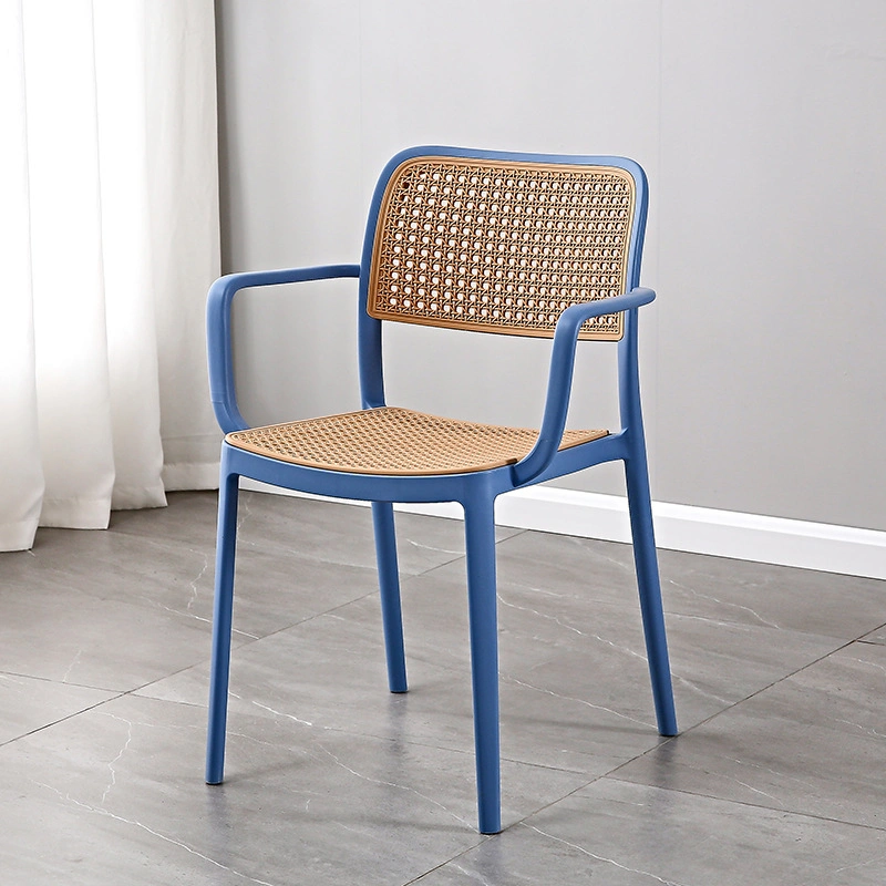 Wholesale Modern Furniture Restaurant Armchair Living Room Stools Outdoor Plastic Dining Chair