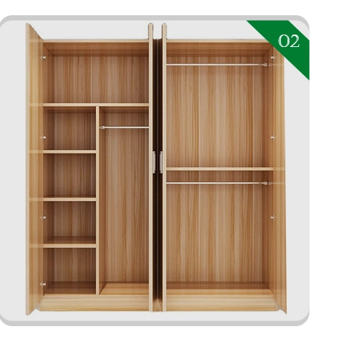 Wholesale High Quality Modern Wooden Hotel Wardrobe Furniture