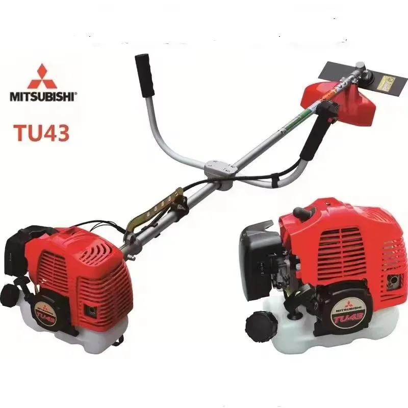 Mitsubishi Tu43, 43cc Gasoline Grass Cutter String Trimmer for Trees Cutting