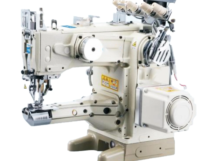 Direct Drive by Step Motor Feed-up-The-Arm Interlock Sewing Machine for Large Appliances Sewing