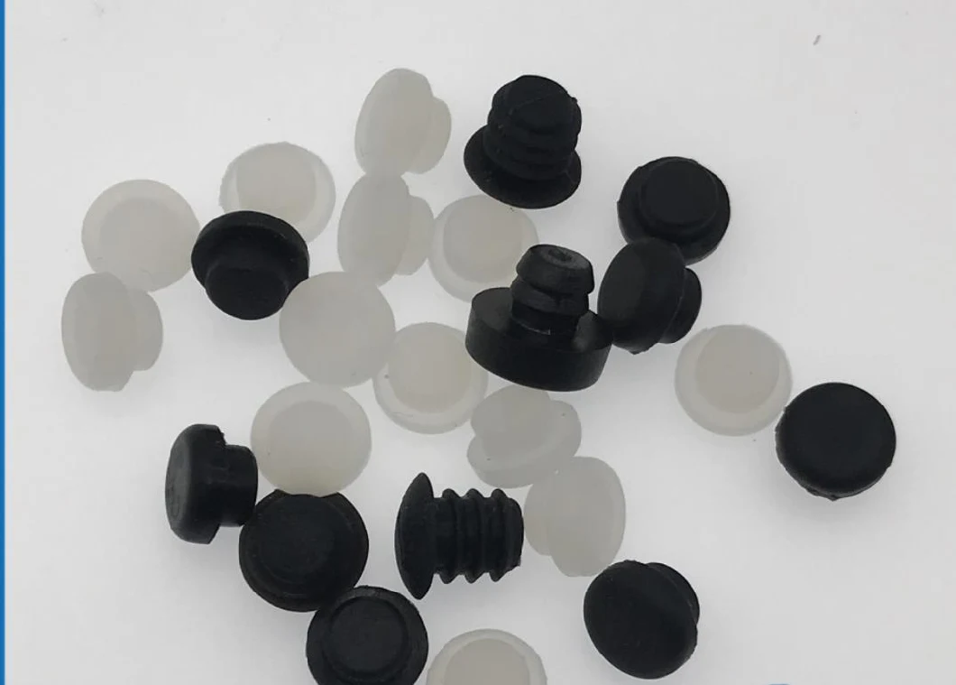 Silicone Weld Nut Plugs Are Used to Mask Weld Nuts, Chamfers, Leading or Exit Threads, for Low-Temp and High-Temp Application Like Powder Coating