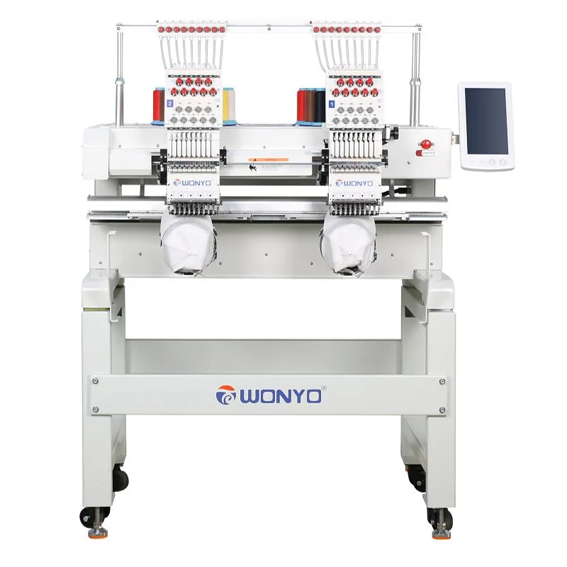 400*500mm Multi Head Sequin Cording Wonyo Computer Embroidery Machine