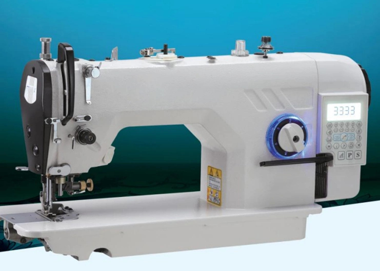 Computerized Lockstitch Industrial Blade Sewing Machine with Touch Screen