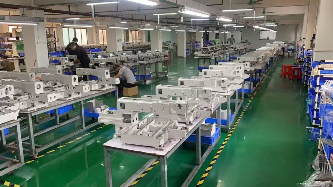 Highly Round Tube Automatic Garment Clothing Pocket Opening Sewing Machine with Laser Cutter