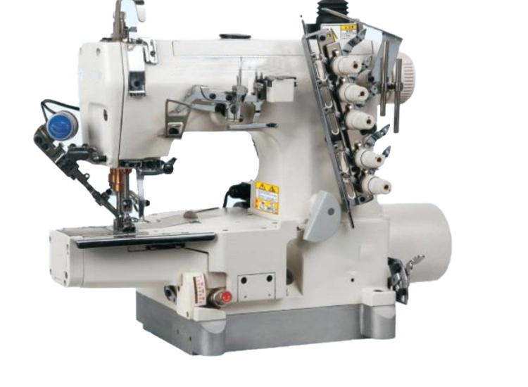 Direct Drive Automatic Thread Trimming Apparel Small Square Head Tension Interlock Sewing Machine