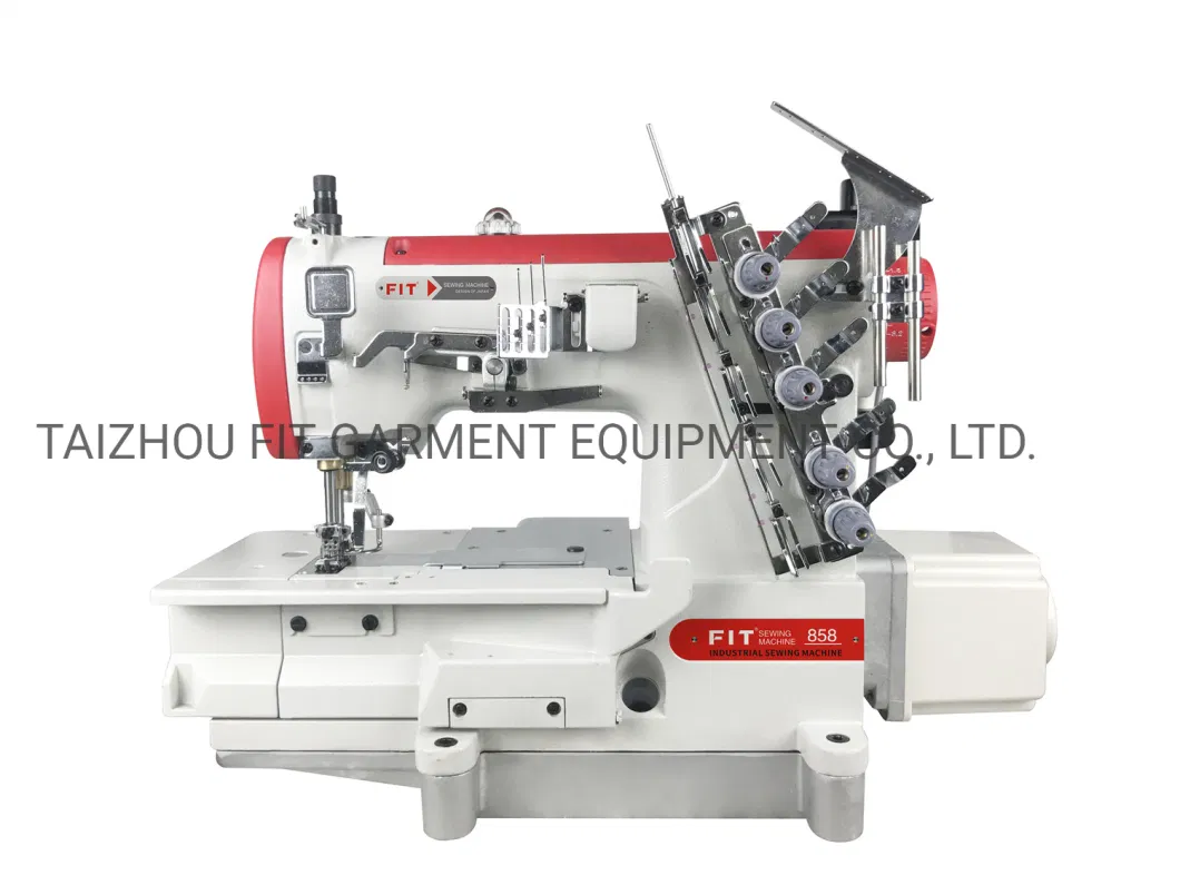 Integrated Direct Drive Interlock Sewing Machine with Binder Device (FIT858D-02BB)