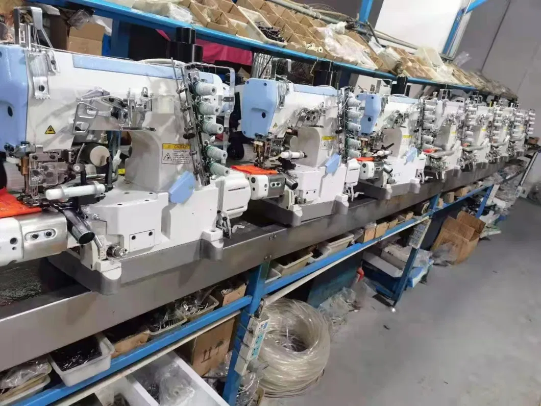 Sk600-33AC Right-Side Cutter High-Speed Cylinder Bed Interlock Sewing Machine