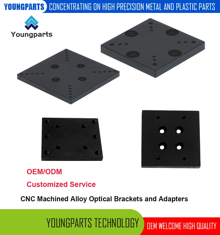 Custom Machined OEM/ODM Angle Brackets and Adapters for Optical Devices