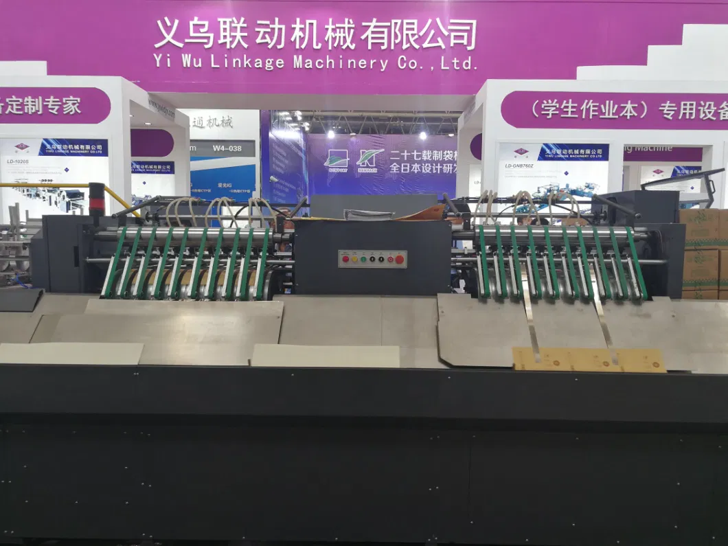 Automatic Exercise Book Making Machine Reel Paper Flexography Printing Saddle Stitch &lt;Ld-1020&gt;