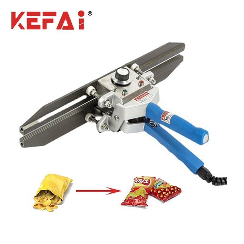 Kefai Industrial Manual Hand Portable Overlock Handheld High-Speed Bag Sewing Sealing Machine