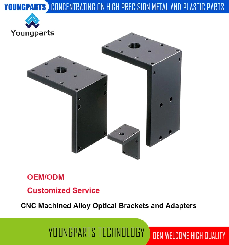 Custom Machined OEM/ODM Angle Brackets and Adapters for Optical Devices