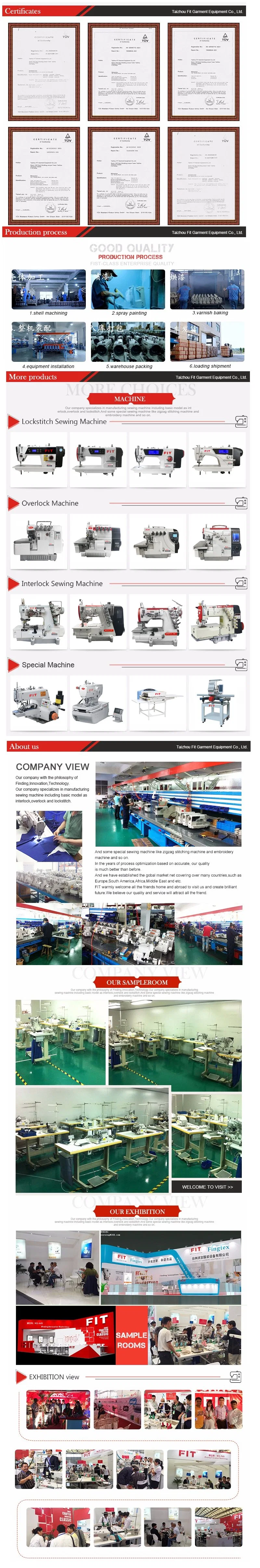 Fit-1985m New Design Multi-Axes Moving Needle Feed Lockstitch Sewing Machine Series