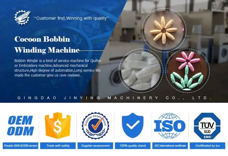 Automatic Thread Trimming Cocoon Bobbin Winding Machine