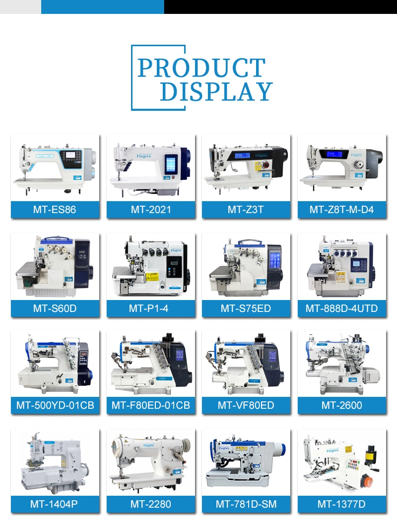 Fingtex Five Threads Computerized All Automatic Industrial Overlock Sewing Machines