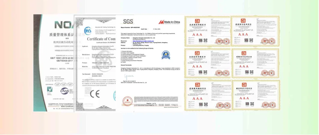 Continuous Ultrasound 20kHz Ultrasonic Welding Device for Non-Woven Dust Bag Welding Machine