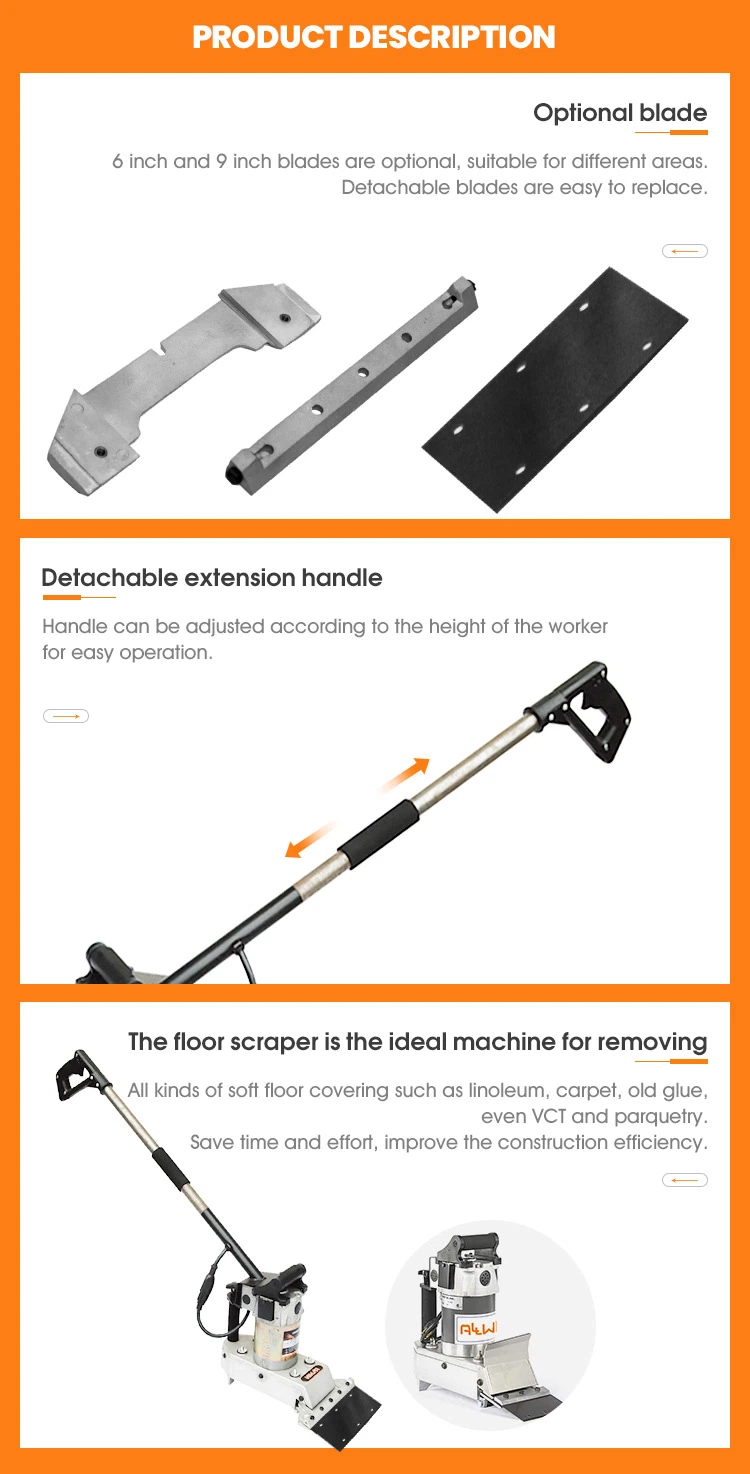 New Arrival Electric Floor Scraper for Construction