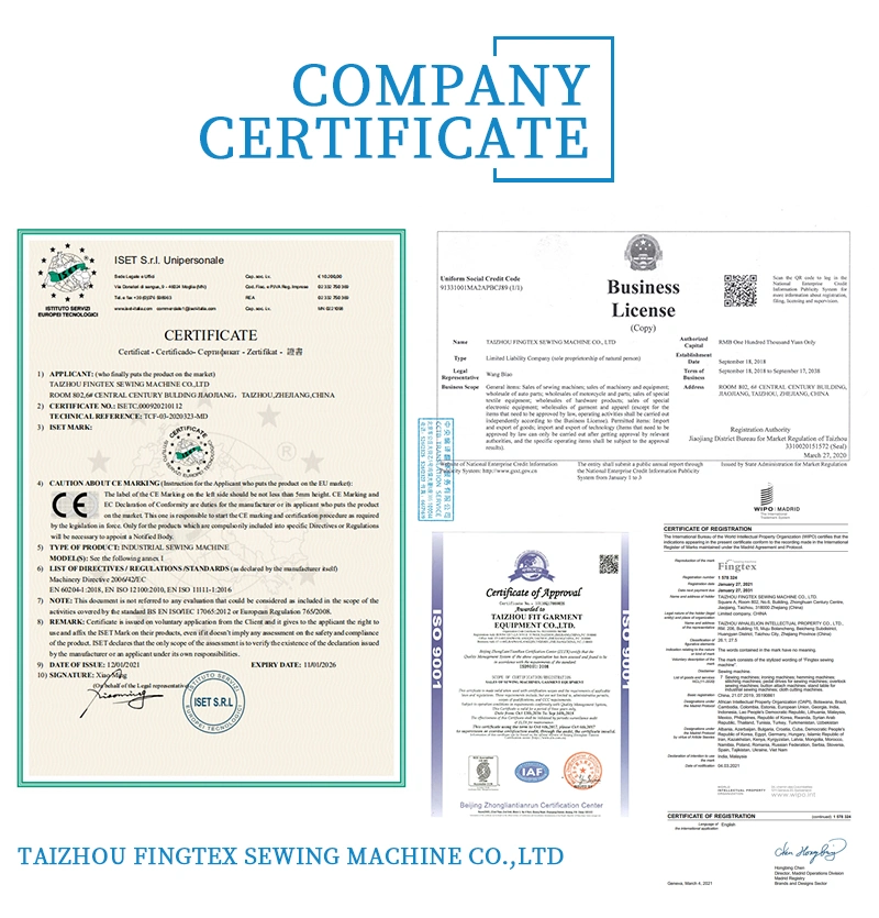 Fingtex Five Threads Computerized All Automatic Industrial Overlock Sewing Machines