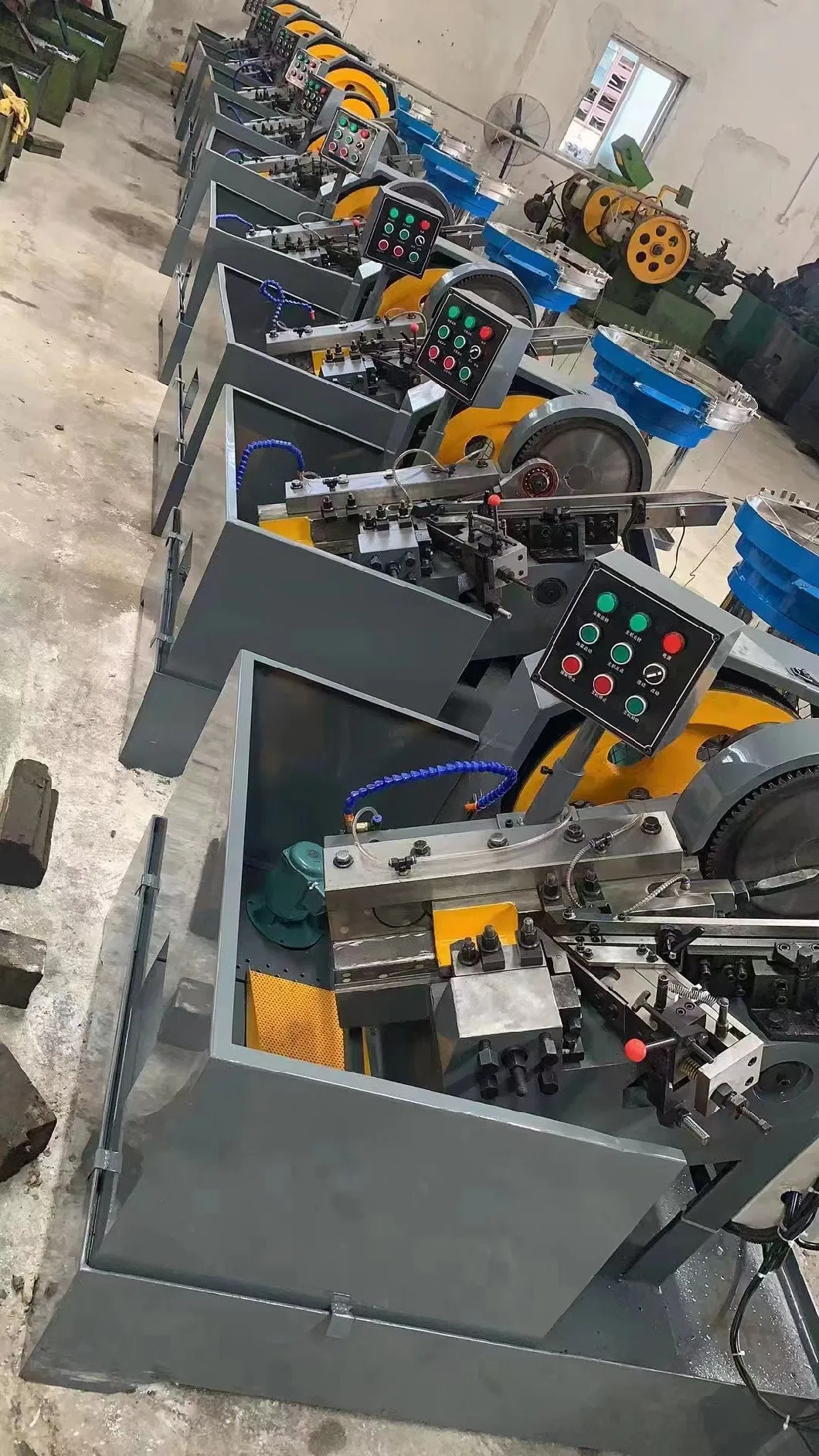 Automatic Bolt Screw Cutting and Thread Rolling Machine