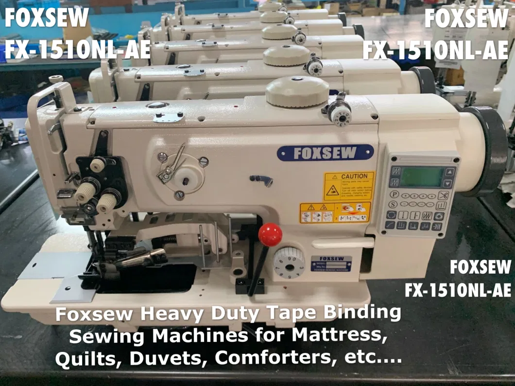 Heavy Duty Tape Binding and Cutting Sewing Machine for Quilt and Mattress