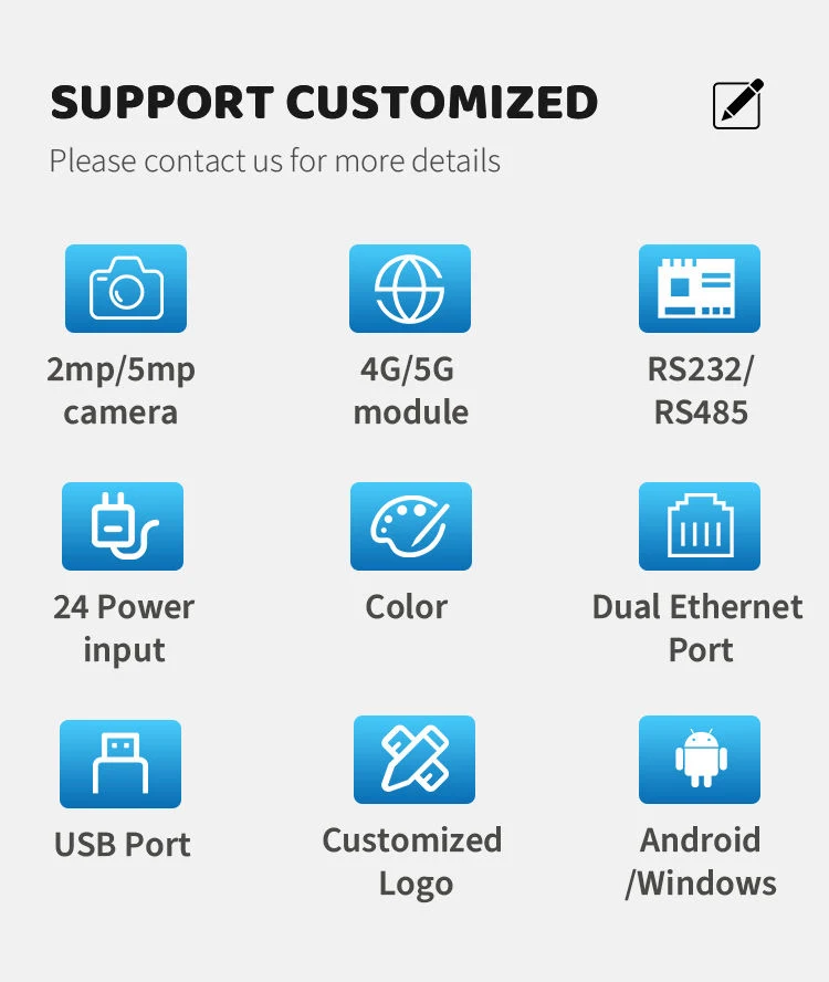 High Quality 19 Inch USB IP65 Industrial Desktop or Embedded Touch Screen Panel PC Display Monitor