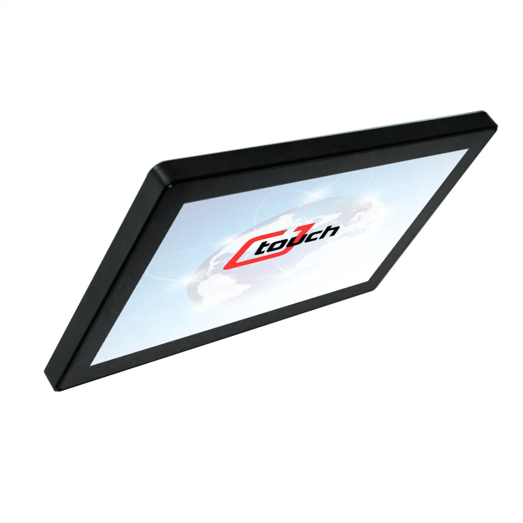 Outdoor Industrial LCD Monitor Sunlight Readable 15.6 Inch Capacitive Touch Screen Monitor