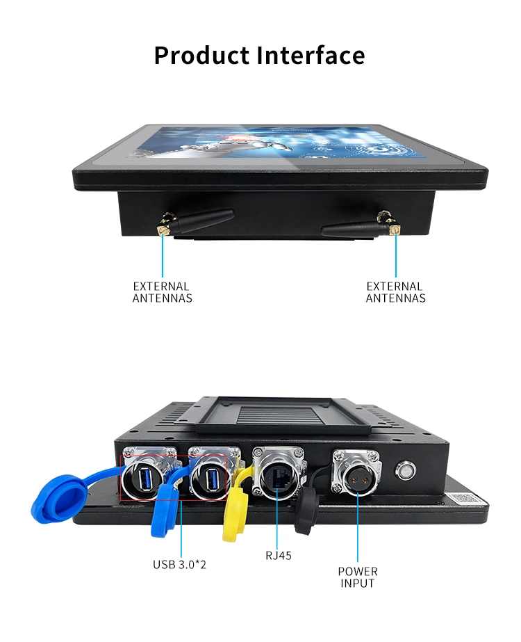 Industrial PC Panel Price Windows Android Linux 121 15.6 17 19 21.5 Inch Touch Panel Industrial PC Fanless Touch Screen Monitor IP65 Waterproof Industrial PC