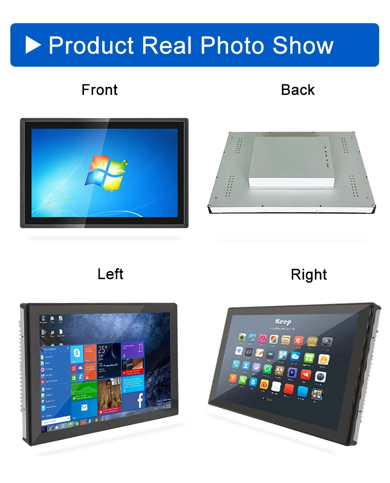 21.5inch Ultra-Thin LCD Display Waterproof Touch Screen Embedded Industrial Touch Monitor