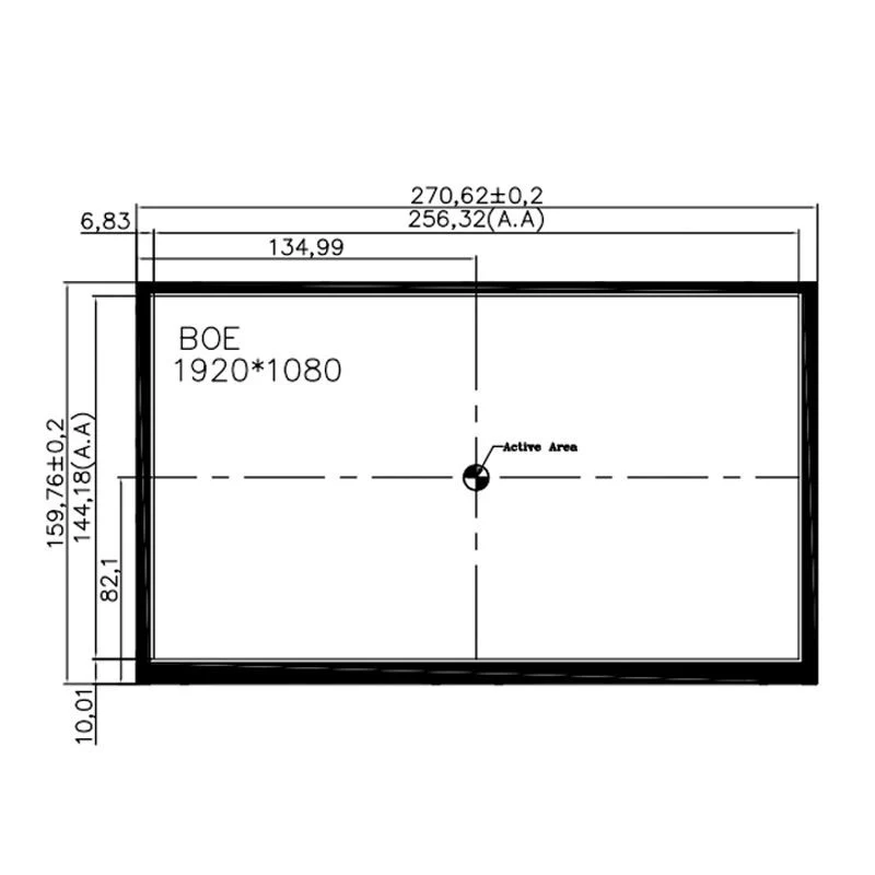 High-Quality 11.6 Inch LCD Display Screen 350 Brightness, with Capacitive Touch Screen, Produced by The Manufacturer, with Customizable Appearance